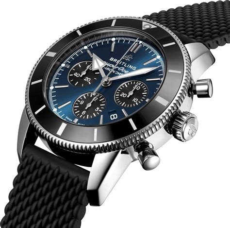 breitling superocean heritage quadrante blu movimento|breitling superocean heritage reviews.